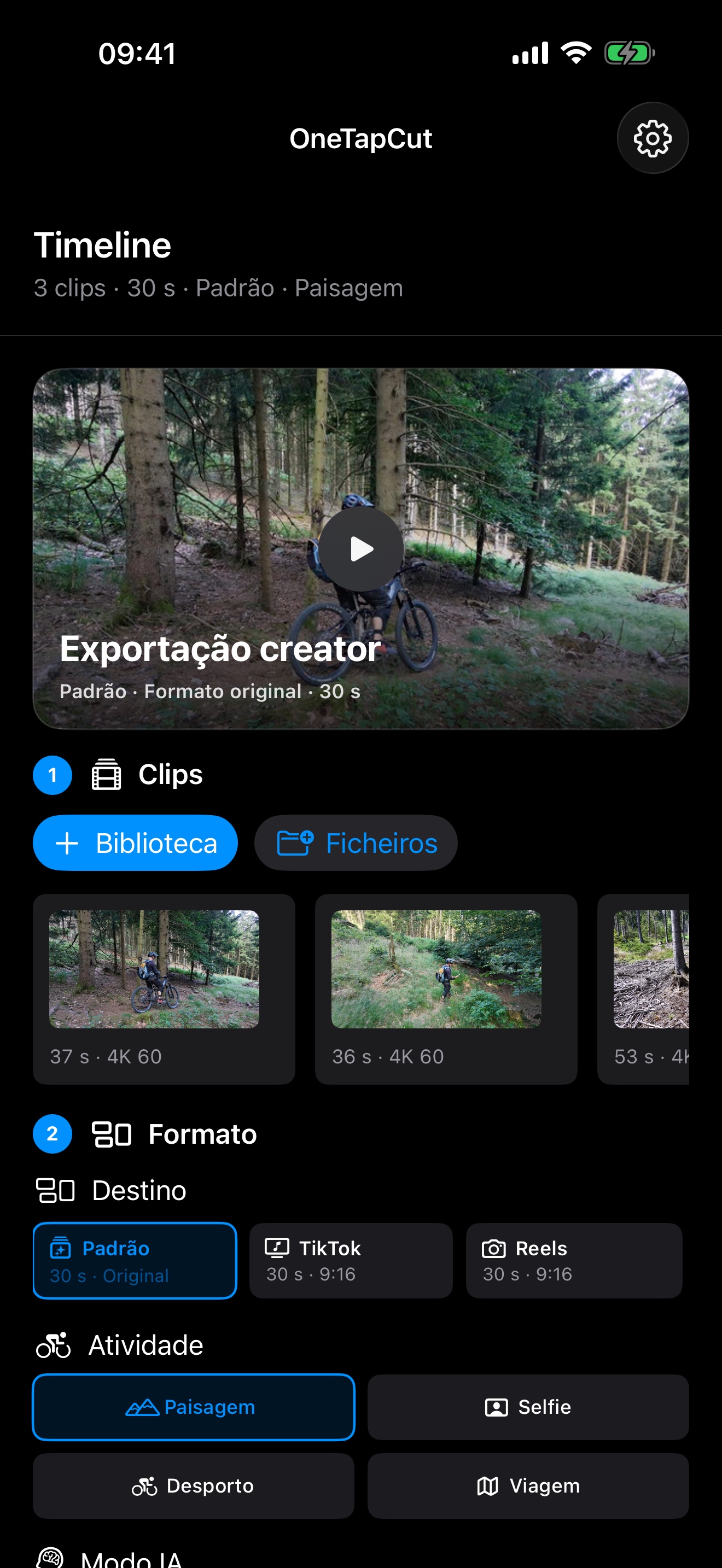 OneTapCut Creator screenshot