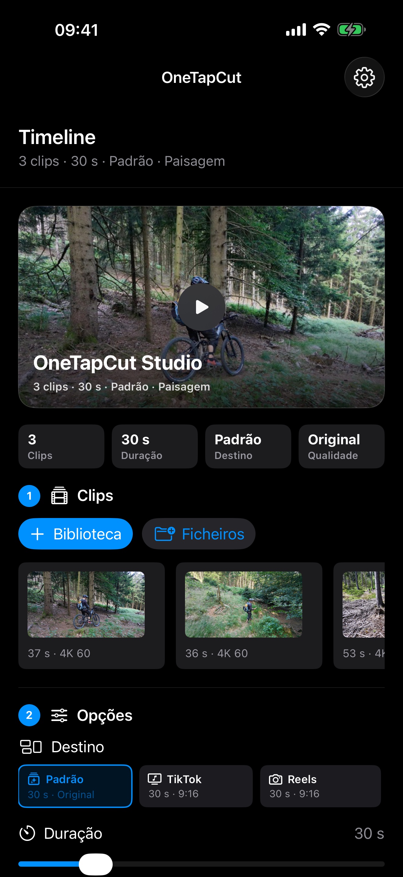 OneTapCut Studio screenshot