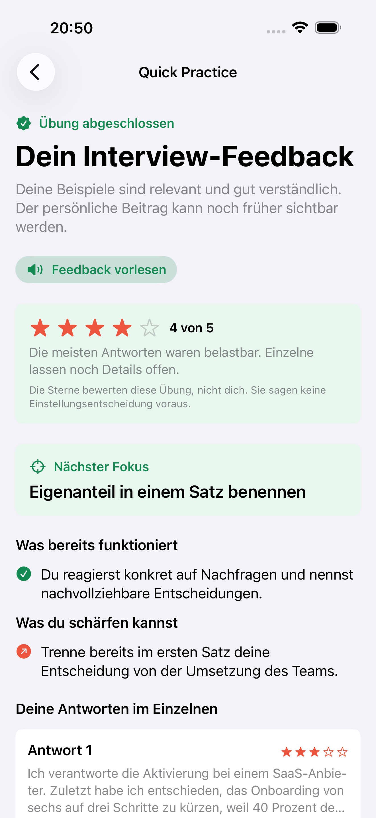 Interview-Feedback